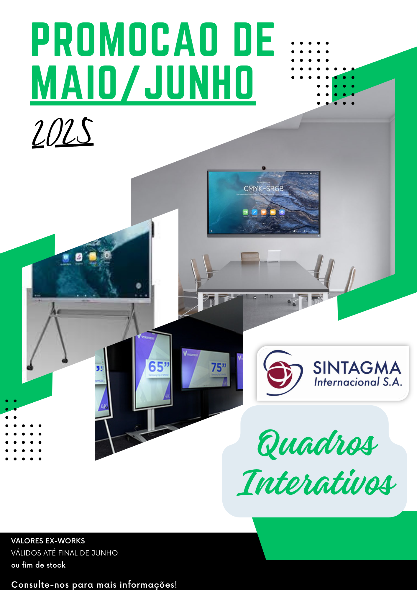 Campanha Maio / Junho 2025 Quadros Interativos