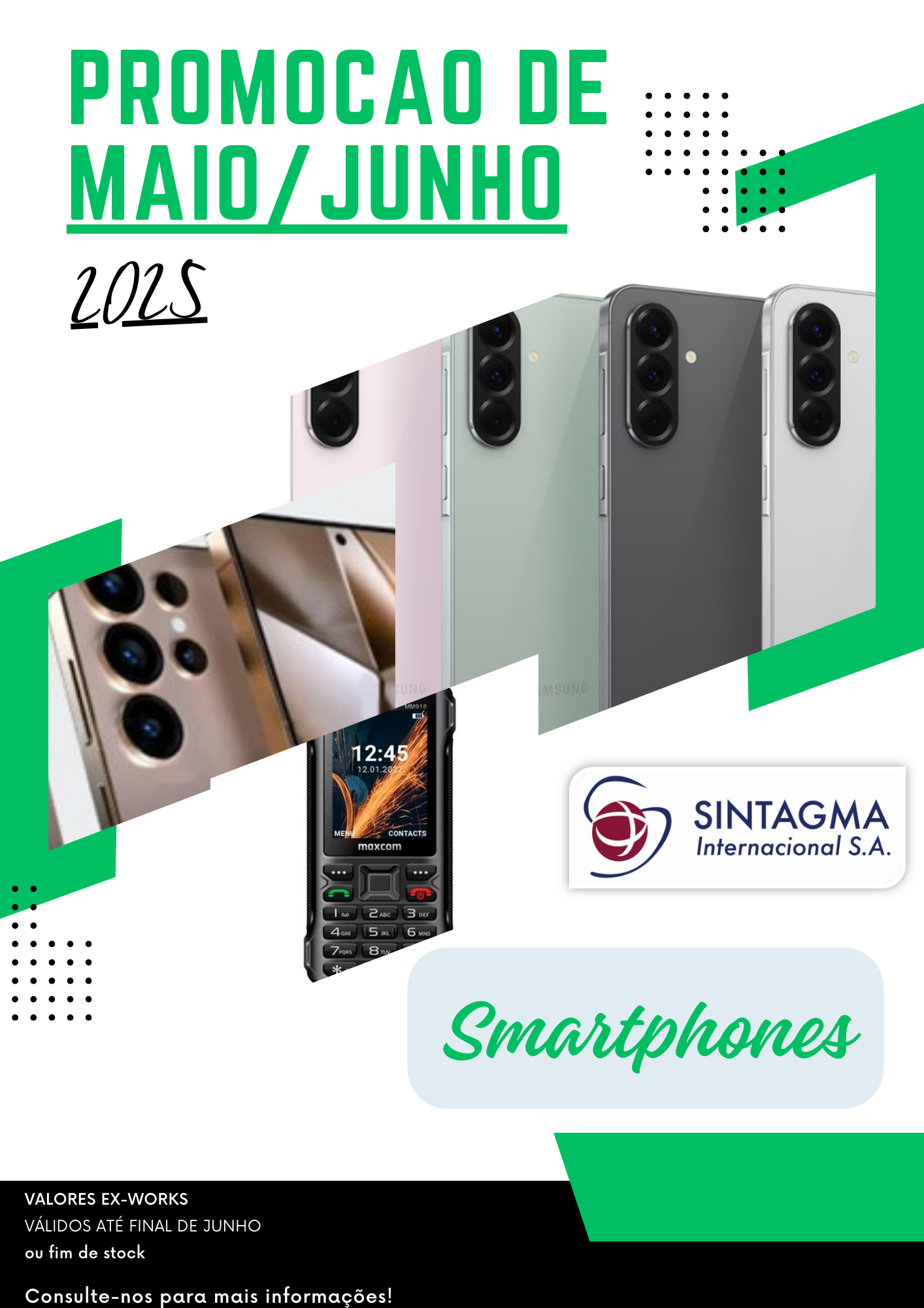 Campanha Maio / Junho 2025 Smartphones
